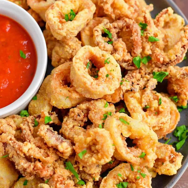 menu item 11 of 31, Fried Calamari