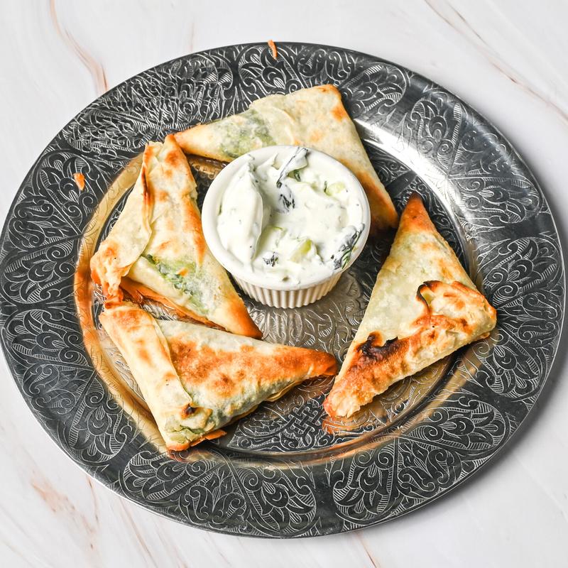 menu item 12 of 31, Spanakopita